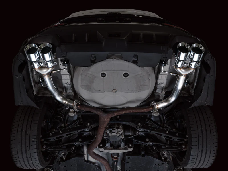 AWE Tuning 22-25 Subaru VB WRX Track Edition Axle-Back Exhaust - Chrome Silver Tips - Image 6