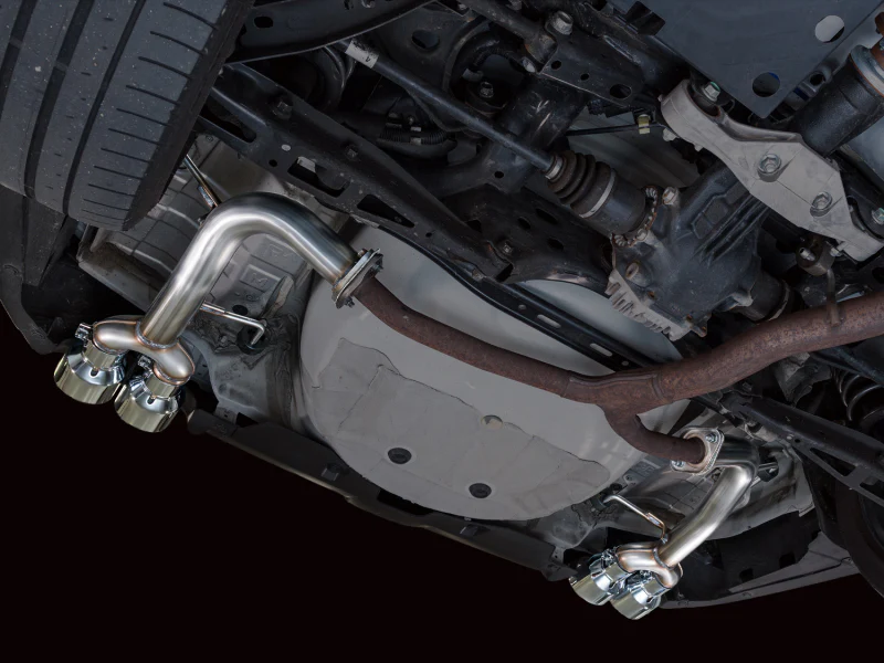 AWE Tuning 22-25 Subaru VB WRX Track Edition Axle-Back Exhaust - Chrome Silver Tips - Image 7