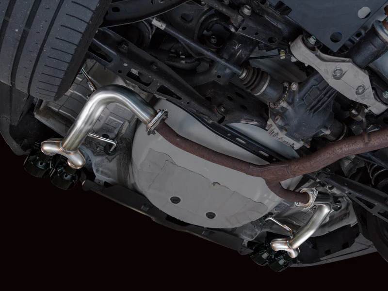 AWE Tuning 22-25 Subaru VB WRX Track Edition Axle-Back Exhaust - Diamond Black Tips - Image 3