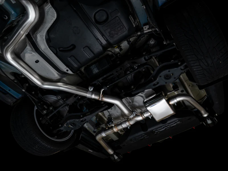 AWE Tuning 22-26 Hyundai Elantra N SwitchPath Cat-Back Exhaust - Diamond Black Tips - Image 5