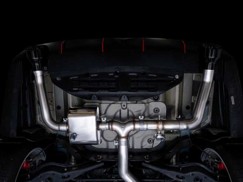 AWE Tuning 22-26 Hyundai Elantra N SwitchPath Cat-Back Exhaust - Diamond Black Tips - Image 8
