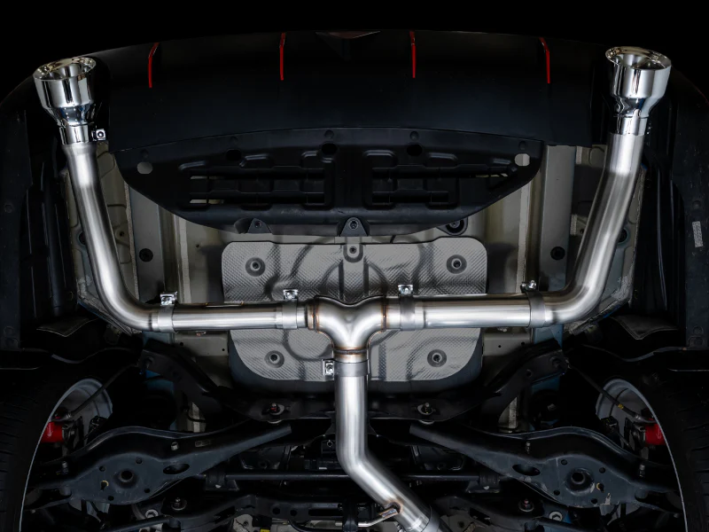 AWE Tuning 22-26 Hyundai Elantra N Track Edition Cat-Back Exhaust - Chrome Silver Tips - Image 10