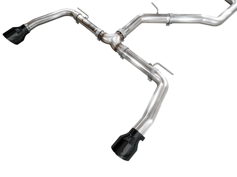 AWE Tuning 22-26 Hyundai Elantra N Track Edition Cat-Back Exhaust - Diamond Black Tips - Image 12