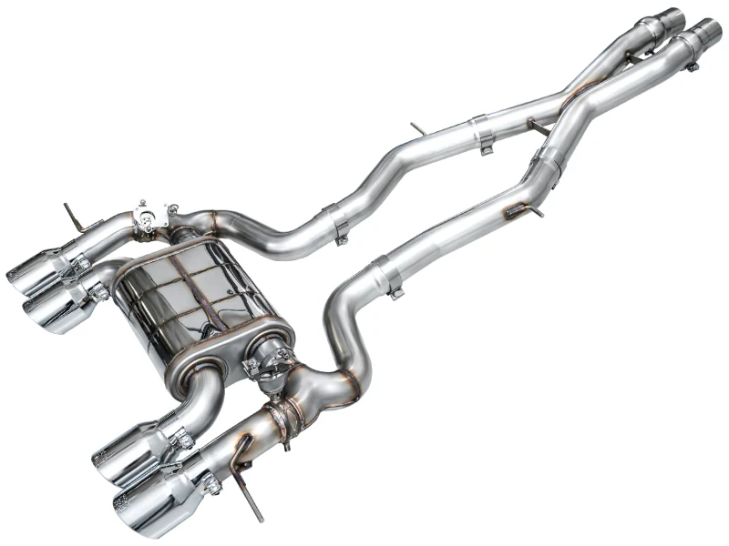 AWE Tuning 23-24 BMW G87 M2 SwitchPath Edition Exhaust - Chrome Silver Tips - Image 10
