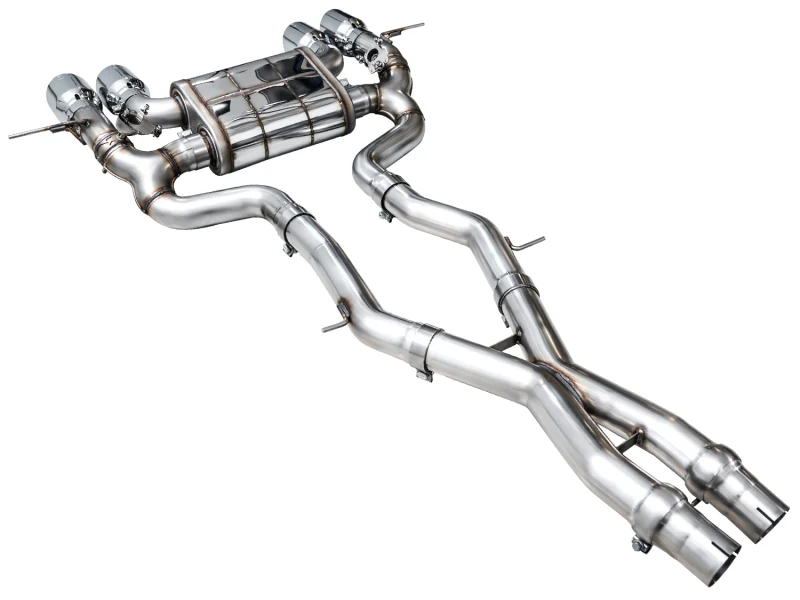 AWE Tuning 23-24 BMW G87 M2 SwitchPath Edition Exhaust - Chrome Silver Tips - Image 11