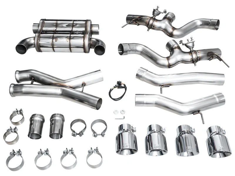 AWE Tuning 23-24 BMW G87 M2 SwitchPath Edition Exhaust - Chrome Silver Tips - Image 15