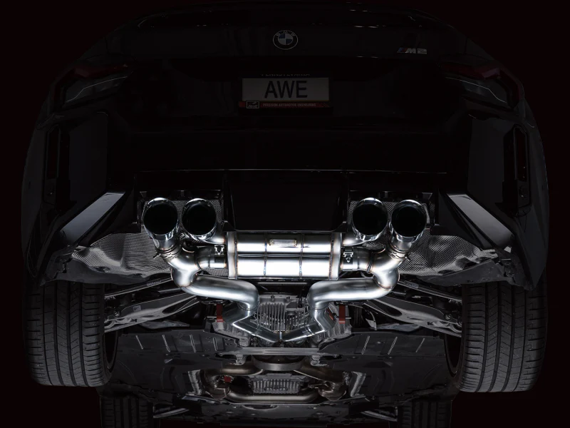 AWE Tuning 23-24 BMW G87 M2 SwitchPath Edition Exhaust - Chrome Silver Tips - Image 7