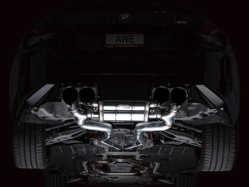 AWE Tuning 23-24 BMW G87 M2 SwitchPath Edition Exhaust - Diamond Black Tips - Image 12