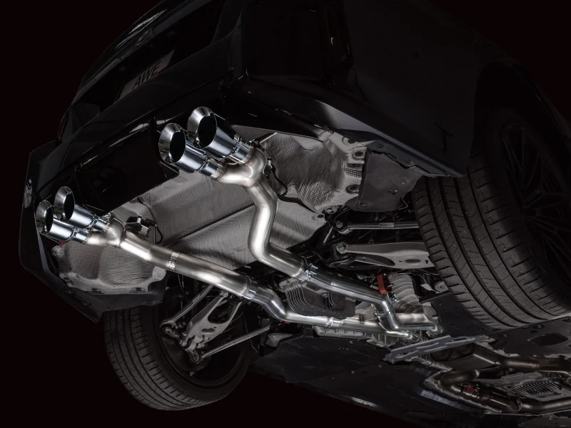 AWE Tuning 23-24 BMW G87 M2 Track Edition Exhaust - Chrome Silver Tips - Image 11