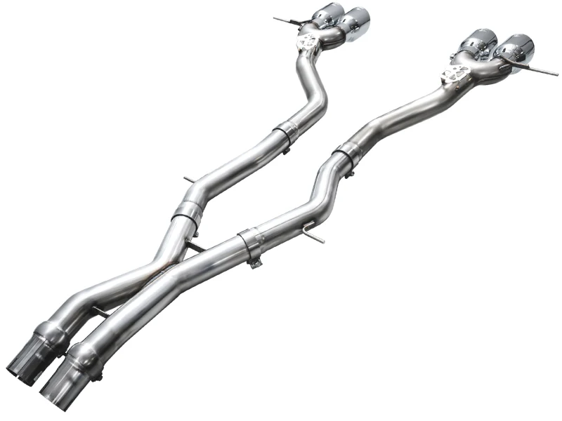 AWE Tuning 23-24 BMW G87 M2 Track Edition Exhaust - Chrome Silver Tips - Image 12
