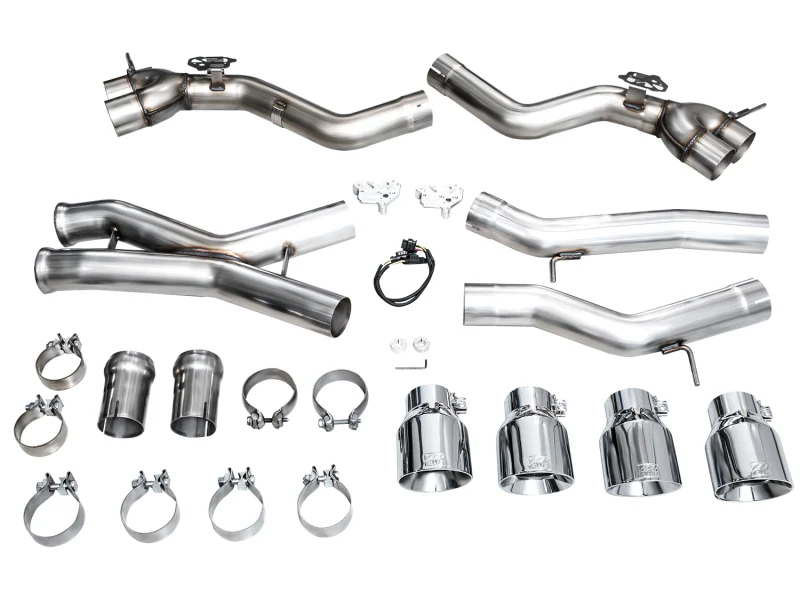 AWE Tuning 23-24 BMW G87 M2 Track Edition Exhaust - Chrome Silver Tips - Image 16