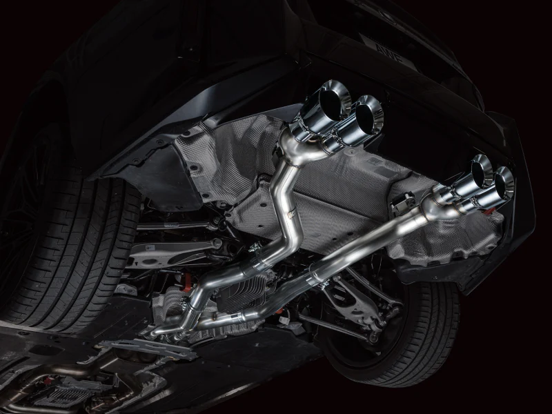 AWE Tuning 23-24 BMW G87 M2 Track Edition Exhaust - Chrome Silver Tips - Image 9