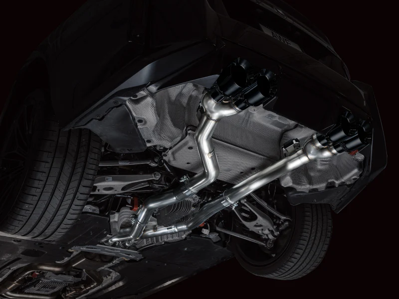 AWE Tuning 23-24 BMW G87 M2 Track Edition Exhaust - Diamond Black Tips - Image 10