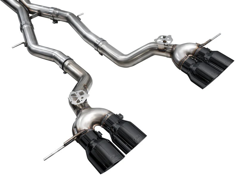 AWE Tuning 23-24 BMW G87 M2 Track Edition Exhaust - Diamond Black Tips - Image 12