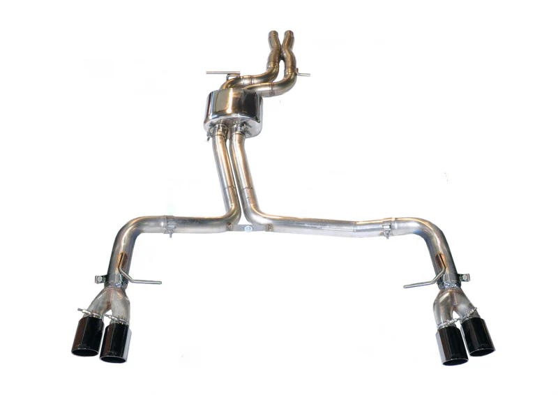 AWE Tuning Audi B8.5 S4 3.0T Track Edition Exhaust - Diamond Black Tips (102mm) - Image 3