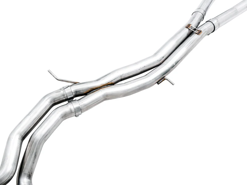 AWE Tuning Audi B9.5 RS 5 Coupe Non-Resonated Touring Edition Exhaust - RS-Style Diamond Black Tips - Image 6