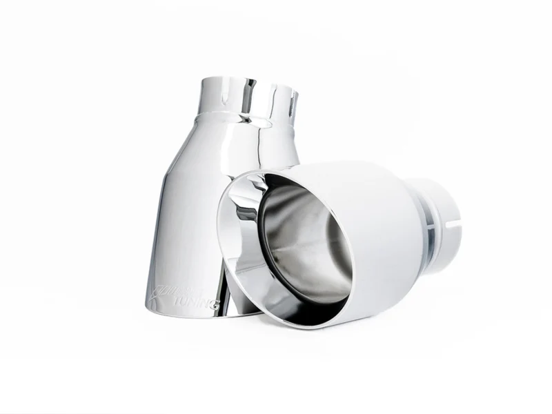 AWE Tuning Audi B9 A5 Touring Edition Exhaust Dual Outlet - Chrome Silver Tips (Includes DP) - Image 6