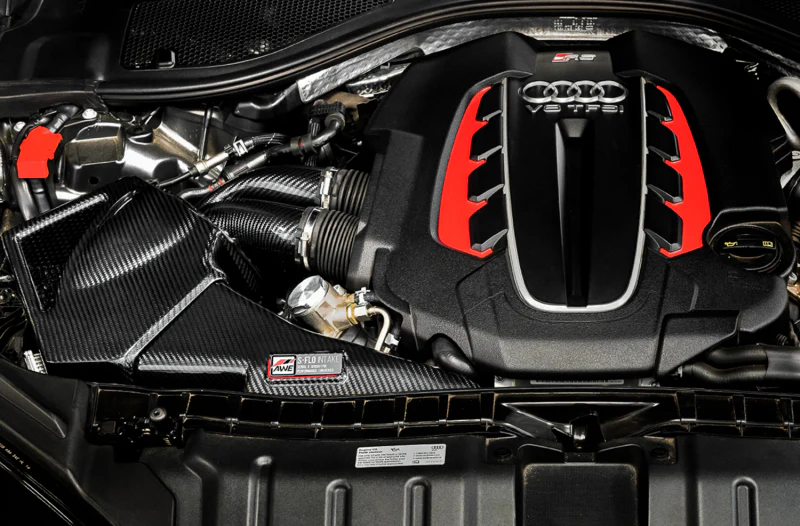 AWE Tuning Audi C7 RS6 / RS7 4.0T S-FLO Carbon Intake V2 - Image 3