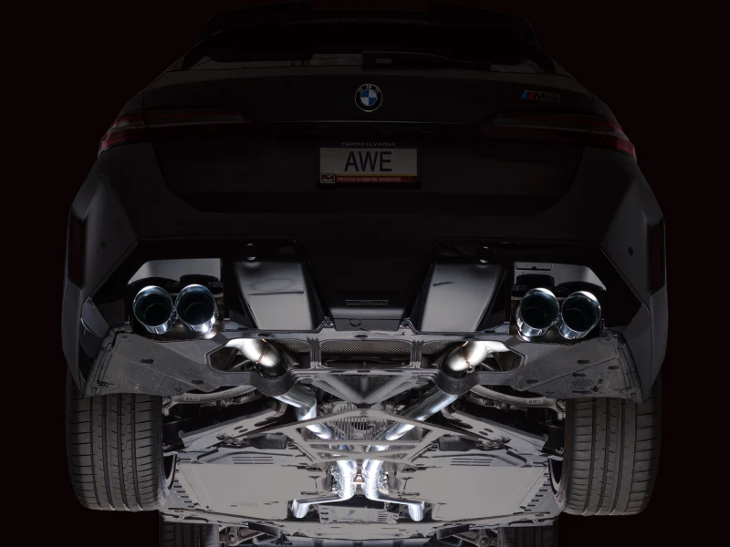 AWE Tuning BMW G90/G99 M5 Touring Edition Cat-Back Exhaust - Chrome Silver Tips - Image 17