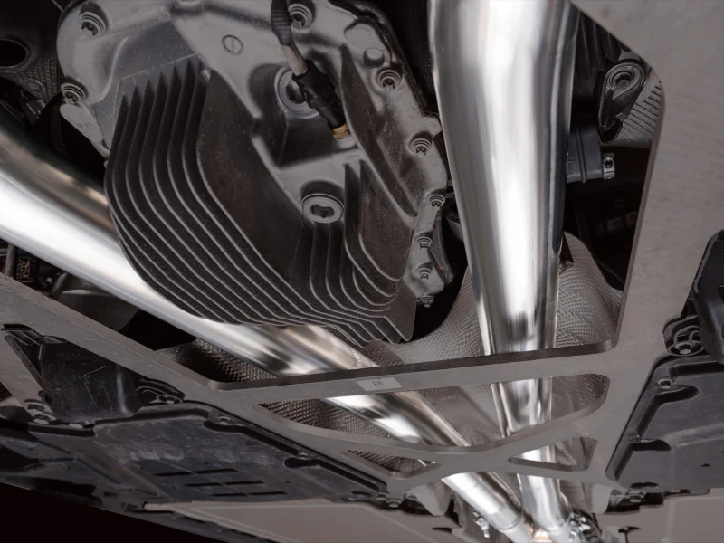 AWE Tuning BMW G90/G99 M5 Touring Edition Cat-Back Exhaust - Chrome Silver Tips - Image 3