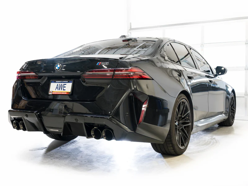 AWE Tuning BMW G90/G99 M5 Touring Edition Cat-Back Exhaust - Diamond Black Tips - Image 16