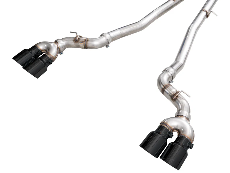 AWE Tuning BMW G90/G99 M5 Track Edition Cat-Back Exhaust - Diamond Black Tips - Image 21