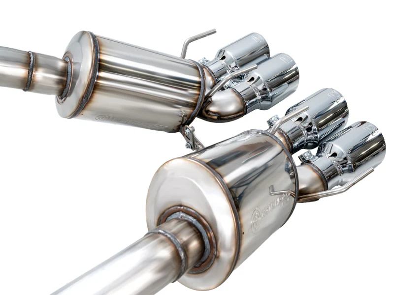 AWE Tuning C6 Chevrolet Corvette Z06/ZR1 Touring Edition Axle-Back Exhaust w/ Chrome Silver Tips - Image 12
