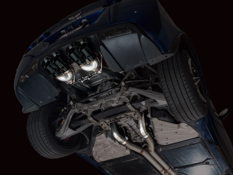 AWE Tuning C6 Chevrolet Corvette Z06/ZR1 Touring Edition Axle-Back Exhaust w/ Diamond Black Tips - Image 10
