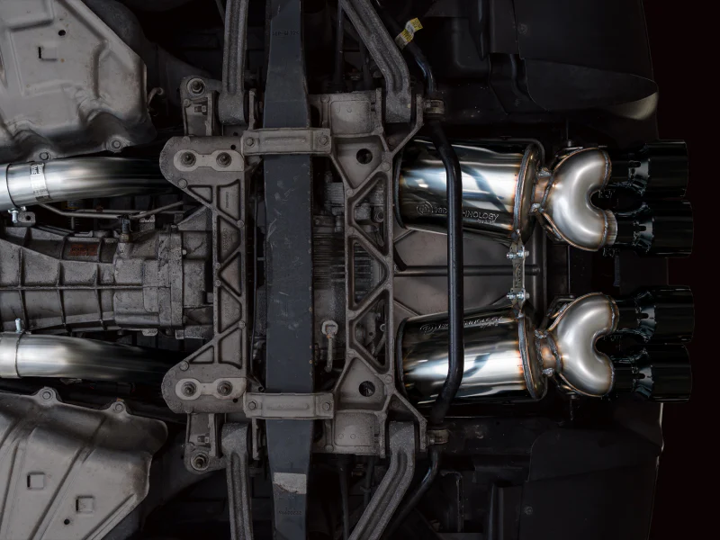 AWE Tuning C6 Chevrolet Corvette Z06/ZR1 Touring Edition Axle-Back Exhaust w/ Diamond Black Tips - Image 7