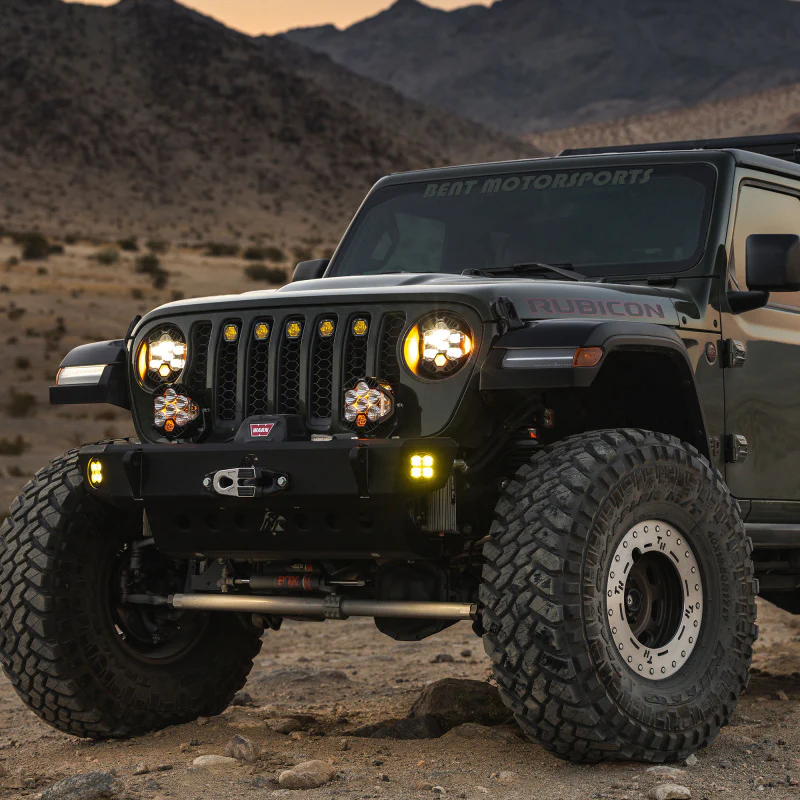 Baja Designs 18-25 Jeep Wrangler JL / 20-25 Gladiator JT DOT LP6 LED Headlight Kit - Clear/White - Image 3