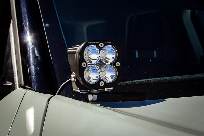 Baja Designs 21+ Ford Bronco Sport Squadron Pro Spot LED Light Pods - Clear - Image 2