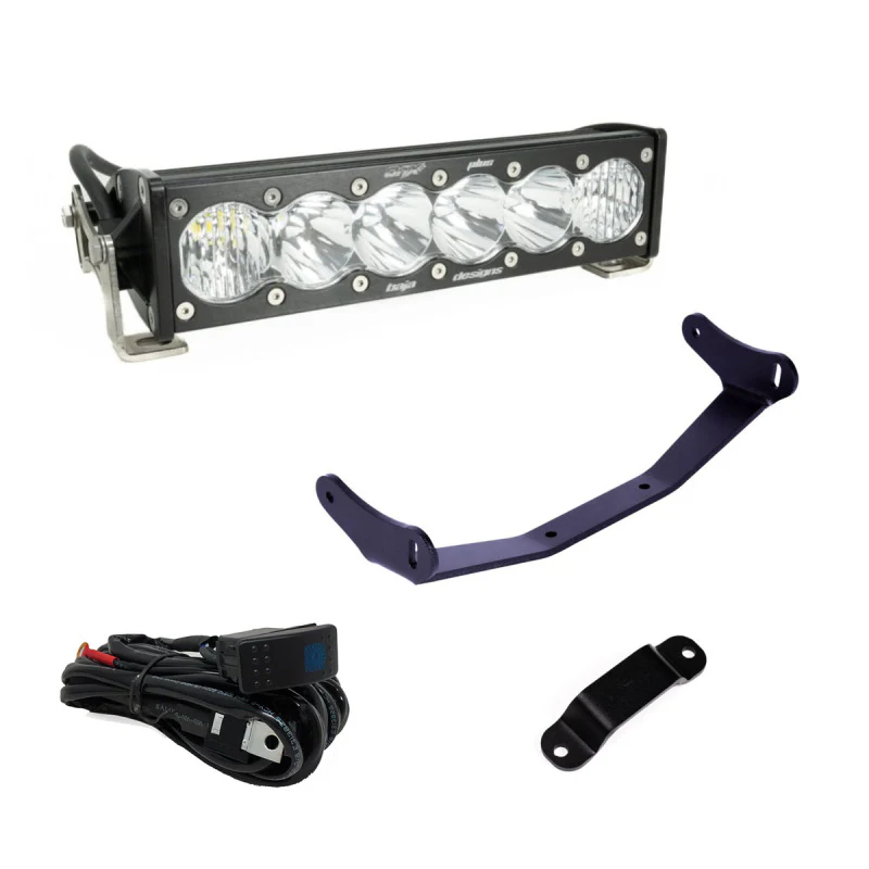 Baja Designs Can-Am Maverick R Clear 10in OnX6+ Shock Tower Kit - Image 3