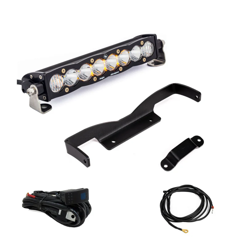 Baja Designs Can-Am Maverick R Clear 10in S8 Shock Tower Kit - Image 2