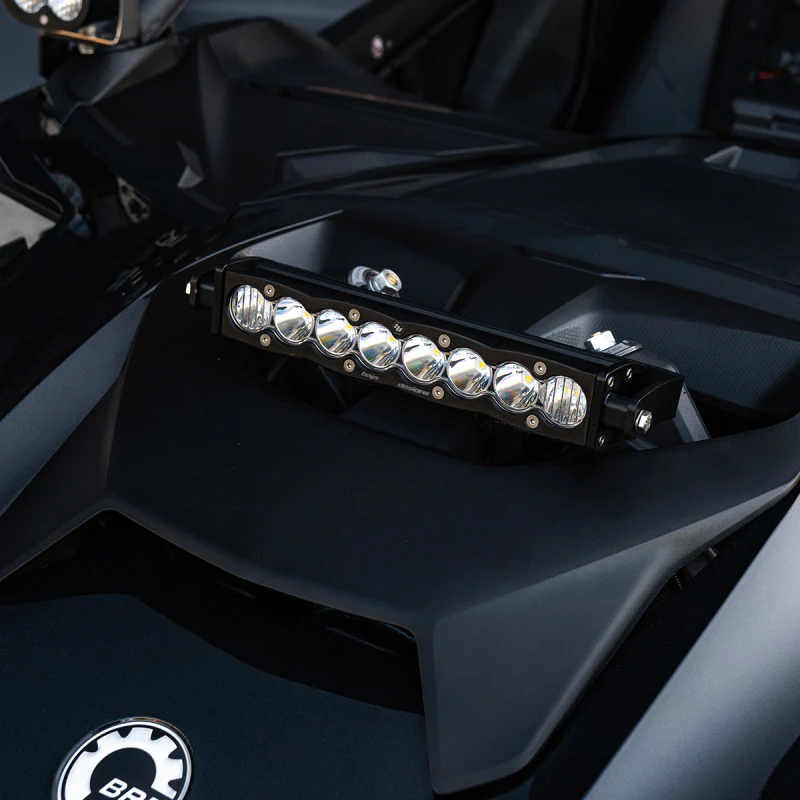 Baja Designs Can-Am Maverick R Clear 10in S8 Shock Tower Kit - Image 3