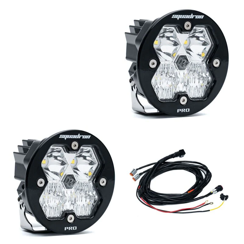 Baja Designs Squadron-R 2.0 Pro LED Driving/Combo (Pair)