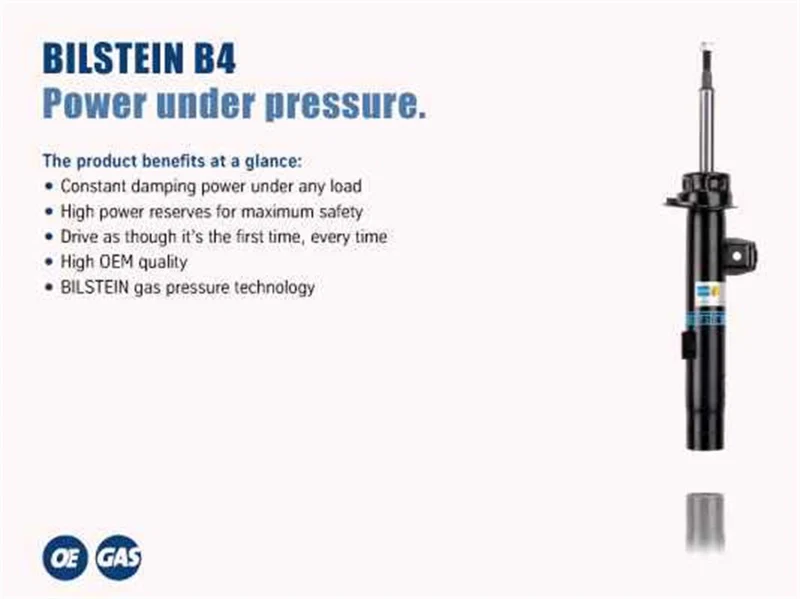 Bilstein 17-21 BMW 530i B4 OE Replacement Shock Absorber - Rear - Image 2