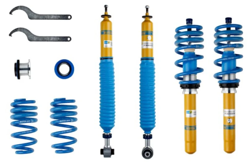 Bilstein B16 (PSS10) 17-19 Audi A4 Front and Rear Suspension Kit - Image 6