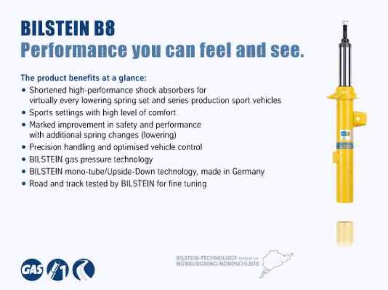 Bilstein B8 2007 Volvo S80 3.2 Rear Shock Absorber - Image 2