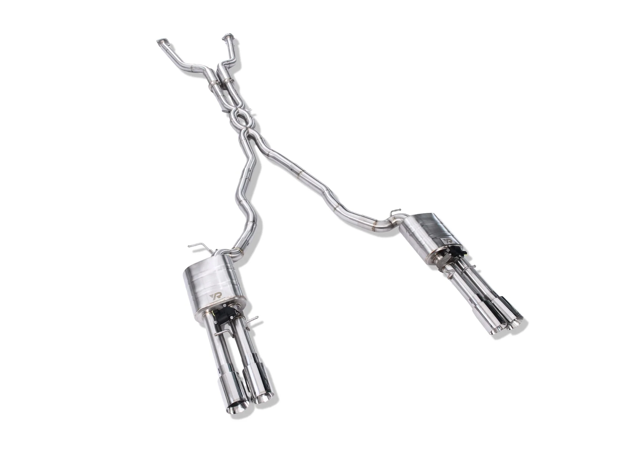 BMW E60 M5 E63 M6 Performance Exhaust System Double X-Pipe - Yonristic Performance - Image 14
