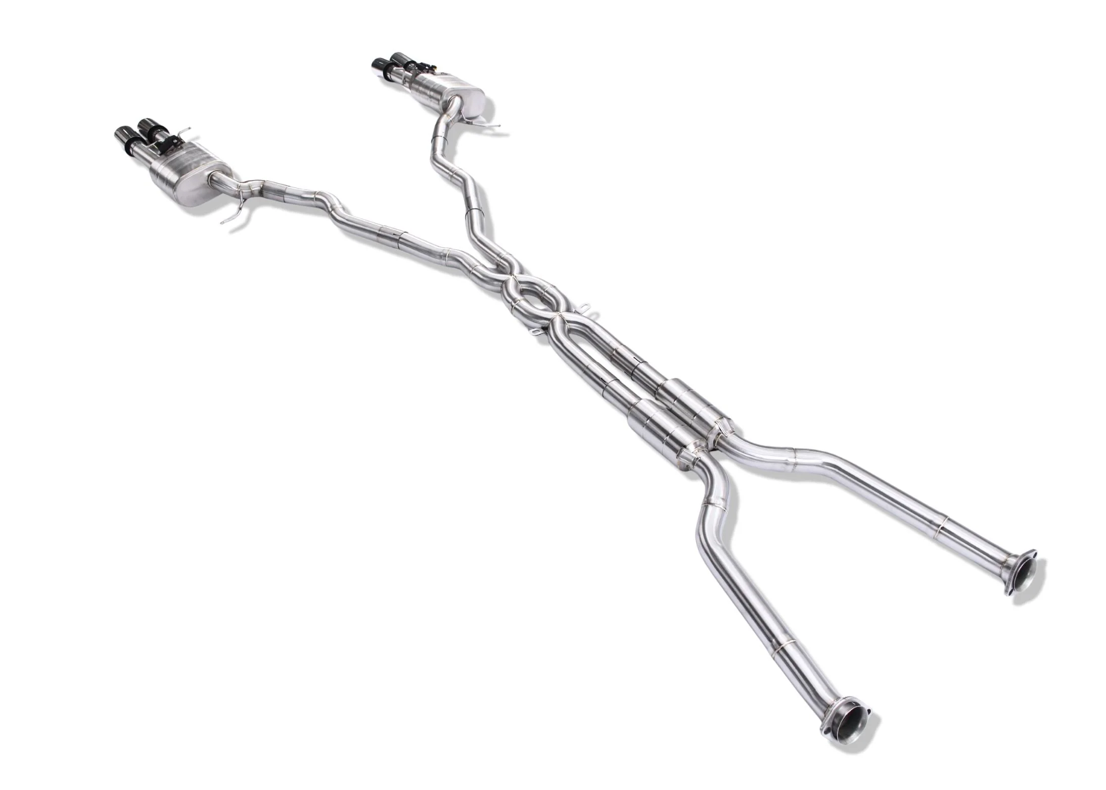 BMW E60 M5 E63 M6 Performance Exhaust System Double X-Pipe - Yonristic Performance - Image 15