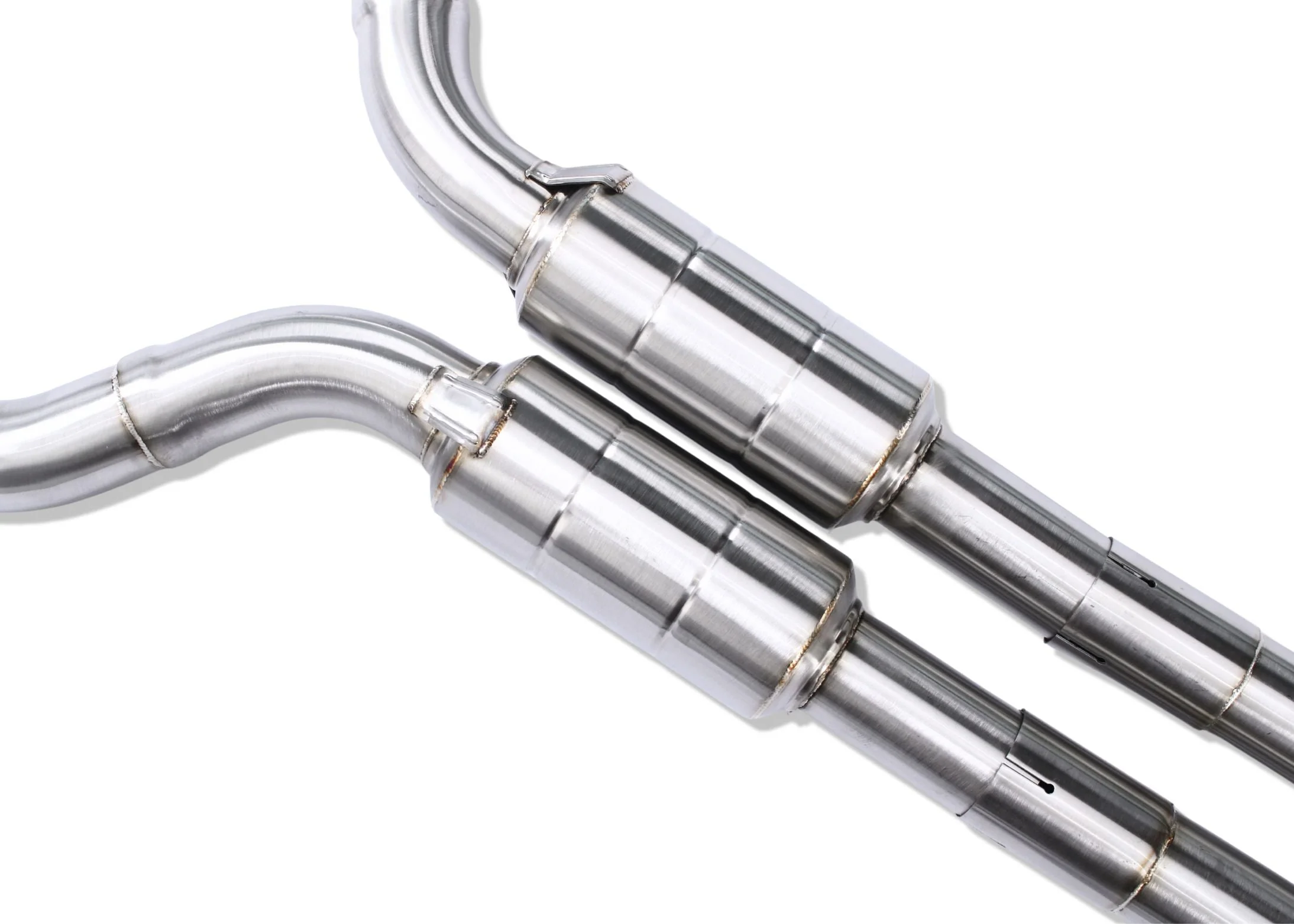 BMW E60 M5 E63 M6 Performance Exhaust System Double X-Pipe - Yonristic Performance - Image 4