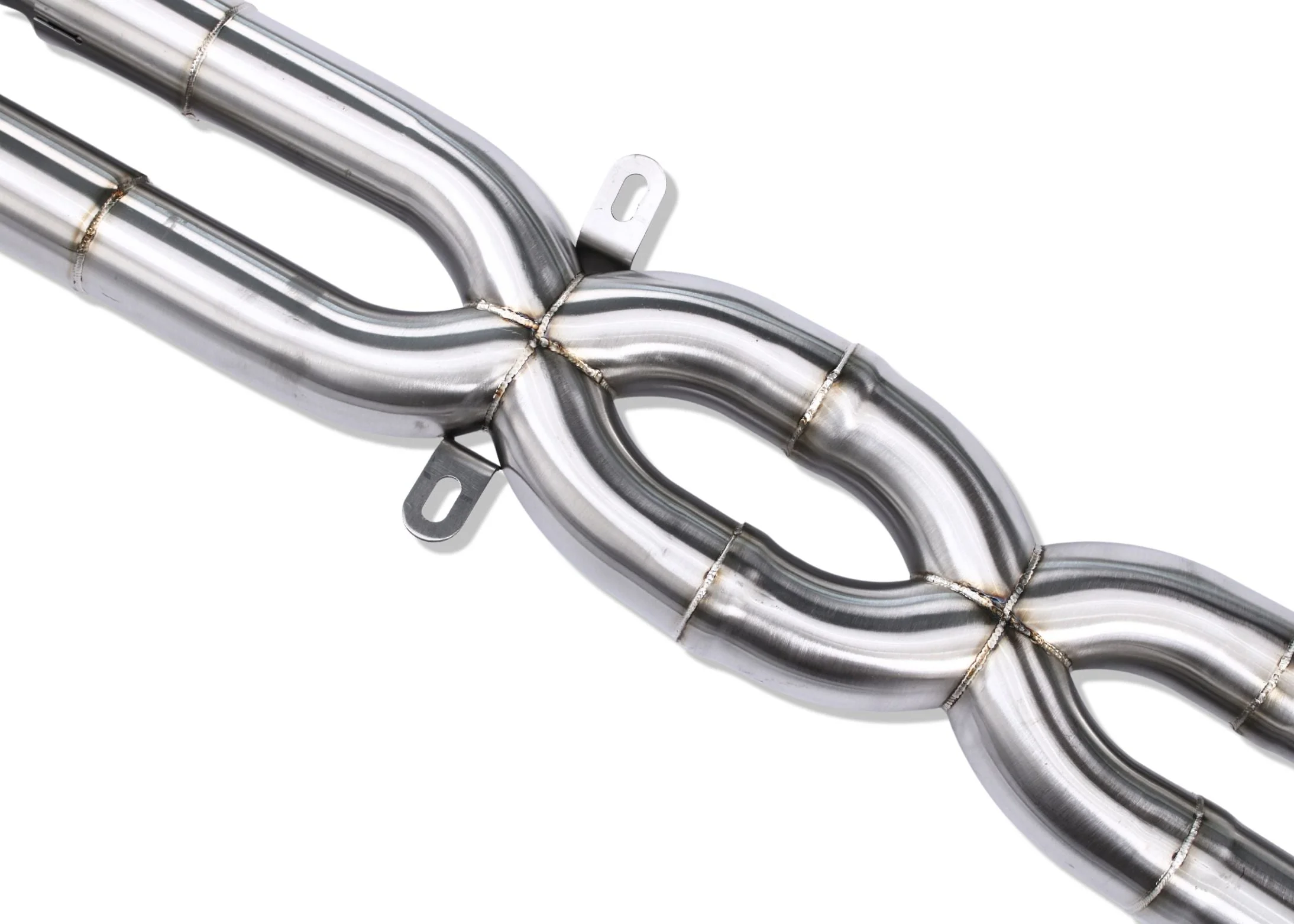 BMW E60 M5 E63 M6 Performance Exhaust System Double X-Pipe - Yonristic Performance - Image 9
