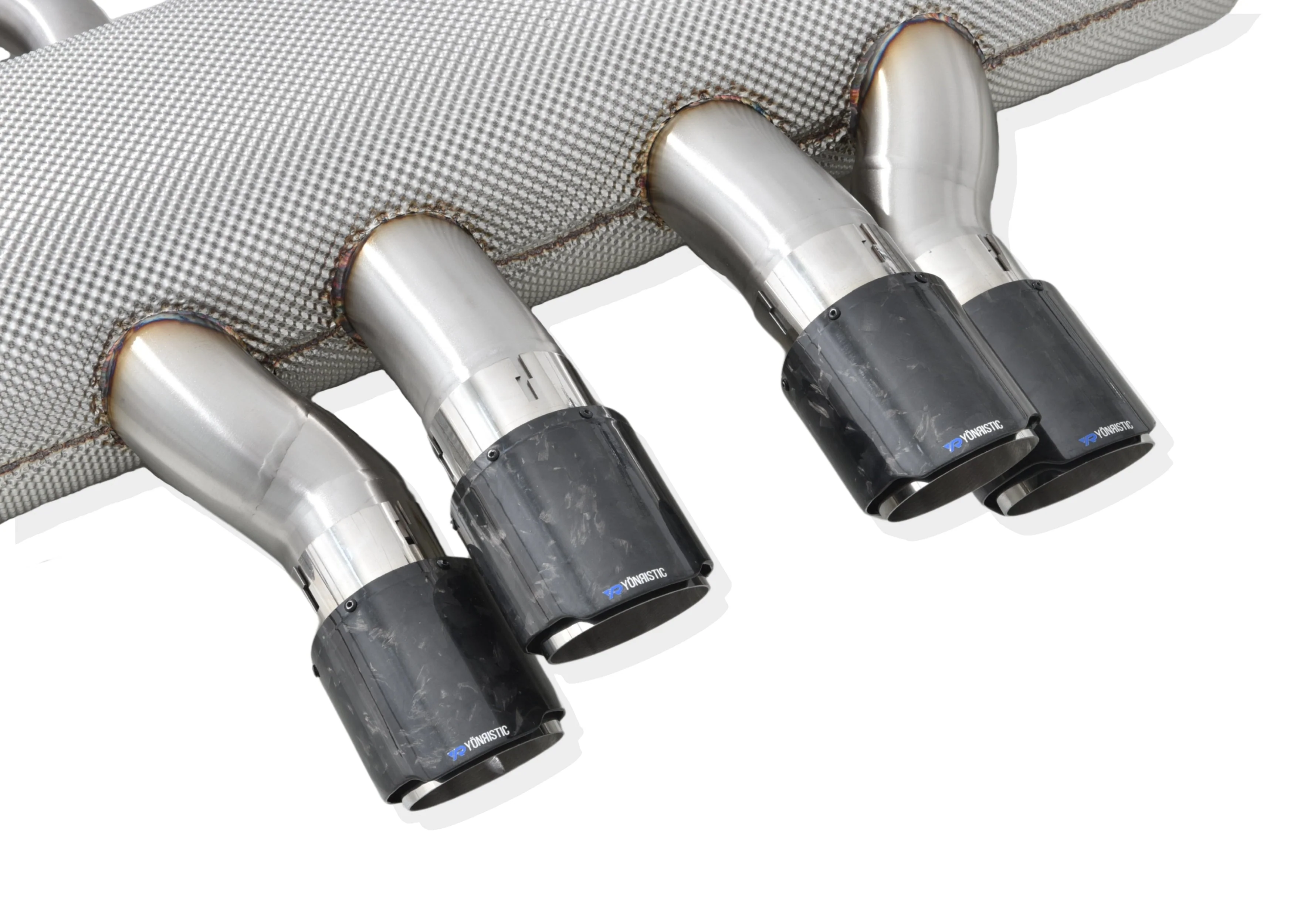 BMW G8X M3 M4 VANTA Edition Exhaust System Center Quad Exit - Yonristic Performance - Image 17