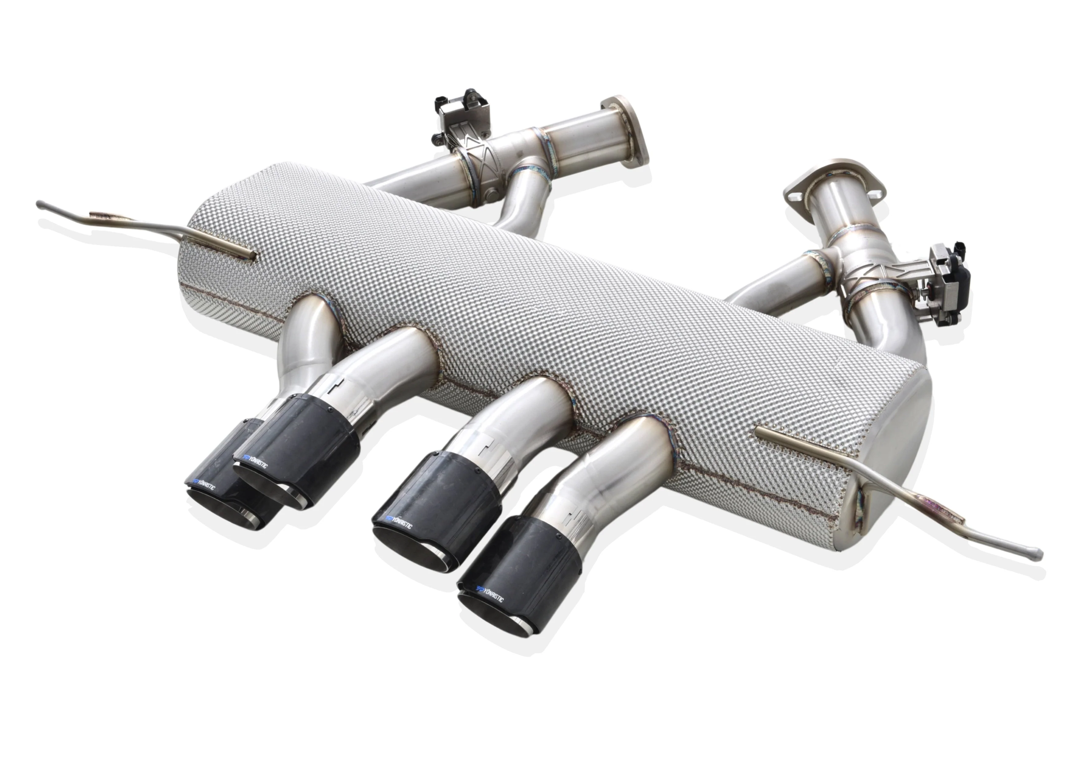 BMW G8X M3 M4 VANTA Edition Exhaust System Center Quad Exit - Yonristic Performance - Image 27