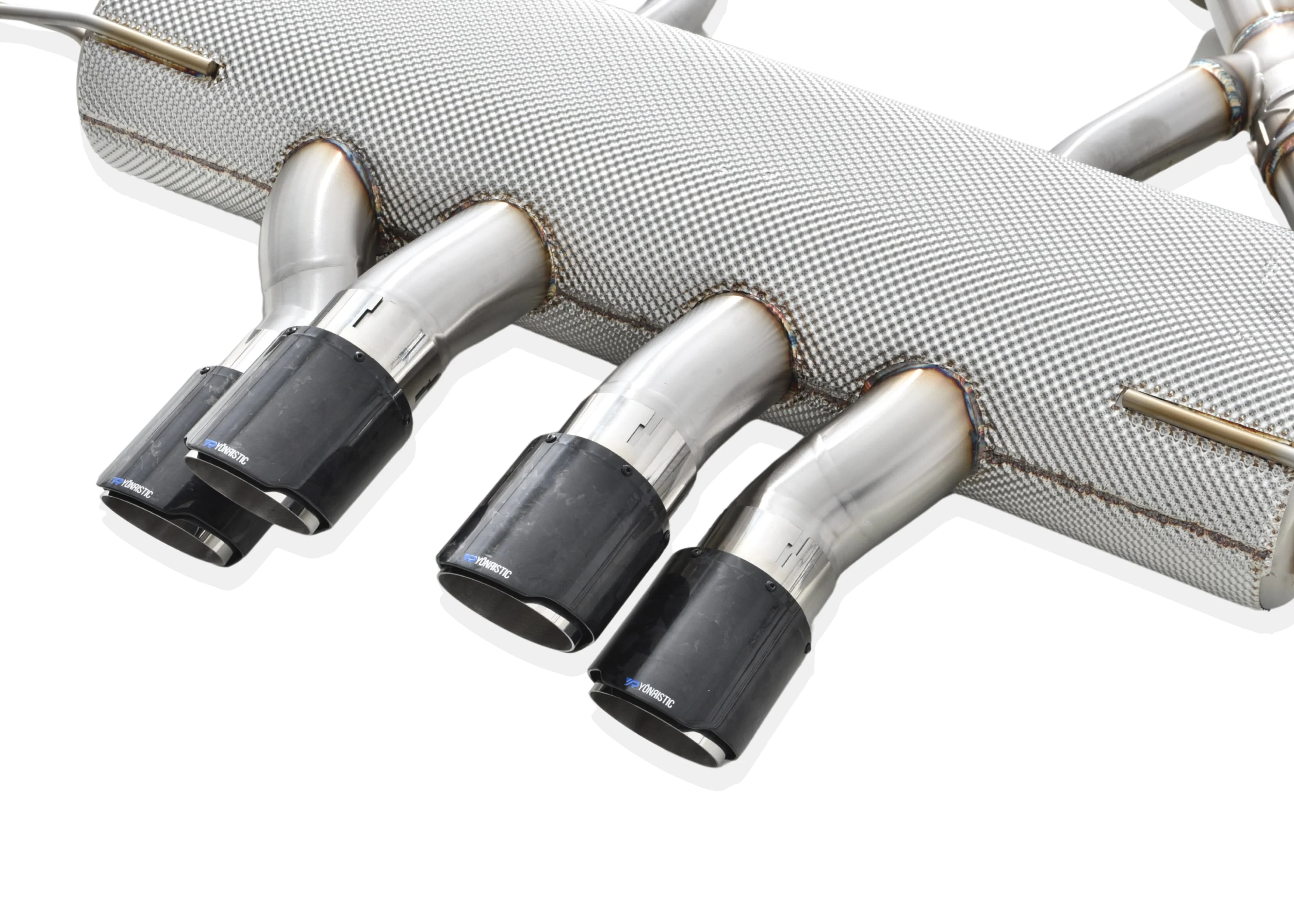 BMW G8X M3 M4 VANTA Edition Exhaust System Center Quad Exit - Yonristic Performance - Image 9