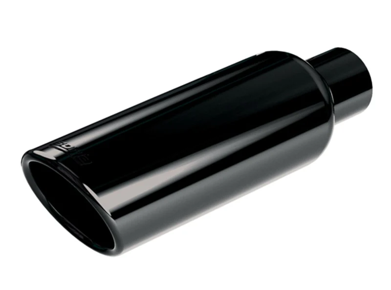Borla 12-14 Jeep Wrangler Tip Kit V6 4WD Black Chrome Tip Rear 4inx14inx2.78in ID - Image 2