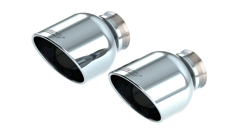 Borla 15-24 Dodge Charger V8 / 2023 Chrysler 300C T-304 SS Tips 5in Outlet - Bright Chrome - Image 3