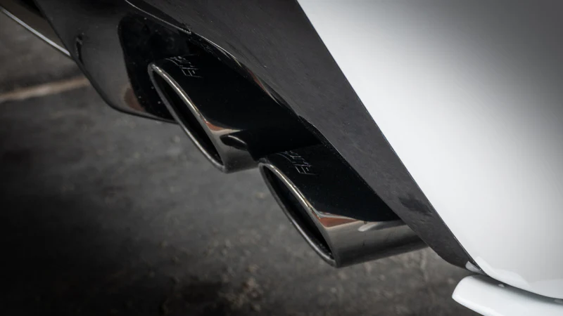 Borla 15-24 Lexus RC F Axle-Back Exhaust System S-Type - Black Chrome - Image 2