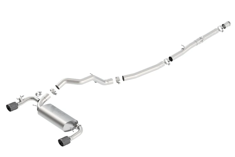 Borla 16-17 Focus RS Turbocharged 2.3L Single Split Exit ATAK Catback Exhaust - Image 2