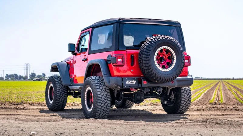 Borla 18-20 Jeep Wrangler 3.6L AT/MT 4WD 2DR S-Type Cat-back - Image 3
